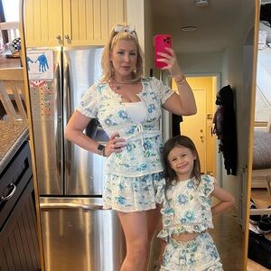 LoveShackFancy Mother / Daughter skirt and shirt set